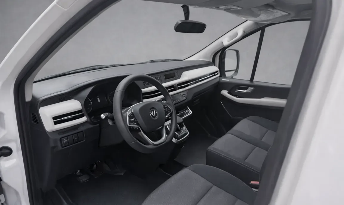 Foton eView Grand Teto Médio 2026 – Painel · Foto: Foton