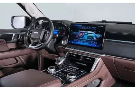 Foton TUNLAND V9 2.0 4x4 TB Diesel Aut. (Híb.) 2026 – Painel · Foto: Foton