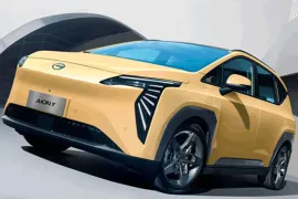 GAC AION Y Elite (Elétrico) 2025 – Diagonal Frontal · Foto: GAC