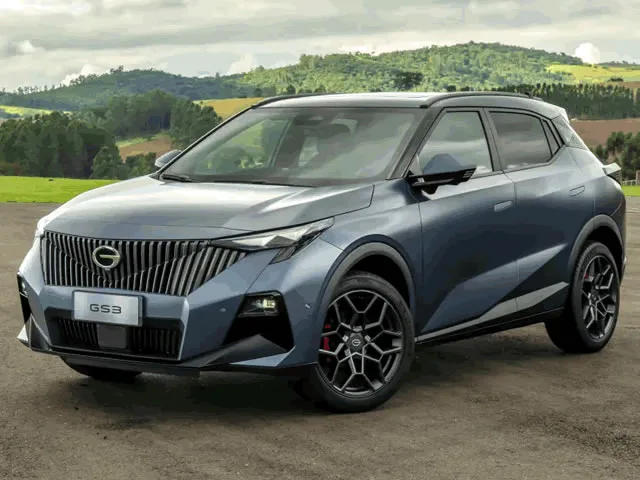 GAC GS3 Elite 1,5 16V Turbo Aut 2027 – Diagonal Frontal · Foto: GAC