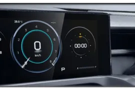 GAC GS4 Elite (Híbrido) 2026 – Detalhe Interno · Foto: GAC