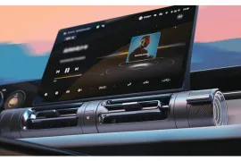 GAC GS4 Elite (Híbrido) 2026 – Detalhe Interno · Foto: GAC