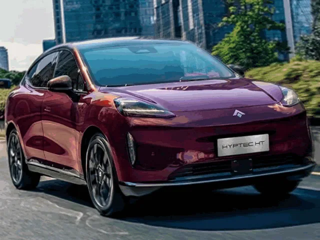 GAC HYPTEC HT Ultra (Elétrico) 2026 – Diagonal Frontal · Foto: GAC