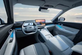 Geely EX5 MAX (Elétrico) 2026 – Interior · Foto: Geely