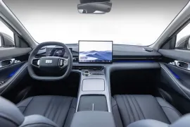 Geely EX5 MAX (Elétrico) 2026 – Interior · Foto: Geely