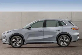Geely EX5 MAX (Elétrico) 2026 – Lateral · Foto: Geely