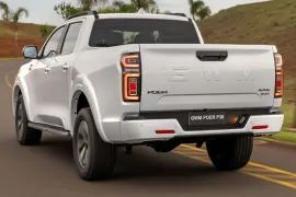 GWM Poer P30 Exclusive 2.4 16V Turbo 4X4 Aut 2027 – Diagonal Traseira · Foto: GWM