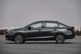 Honda City Touring 1.5 2025 – Lateral · Foto: Honda