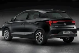 Hyundai Hb20 Platinum 1.0 Turbo AT 2027 – Diagonal Traseira · Foto: Hyundai