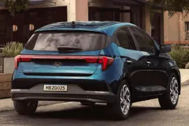 Hyundai Hb20 Platinum 1.0 Turbo AT 2027 – Diagonal Traseira · Foto: Hyundai