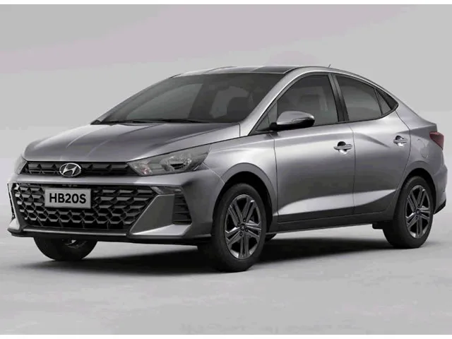 Hyundai HB20S Com. Plus Tech 1.0 TB Flex 12V Aut 2025 – Diagonal Frontal · Foto: Hyundai