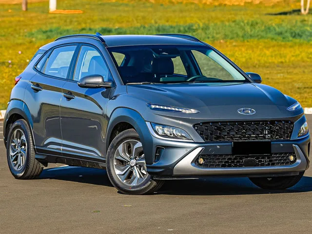 Hyundai KONA 1.6 16V Aut. (Hibrido) 2024 – Diagonal Frontal · Foto: Hyundai