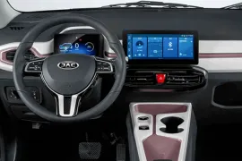 JAC E-js1 Extreme 2025 – Painel · Foto: JAC