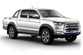 JAC Iev330p CD 2024 – Diagonal Frontal · Foto: JAC