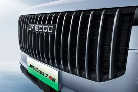 Jaecoo 7 Prestige1.5 TB 16v Aut (Híbrido) 2026 – Detalhe Externo · Foto: Omoda & Jaecoo