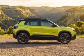 Jeep Avenger Limited T200 1.0 Turbo Aut 2027 – Lateral · Foto: Stellantis