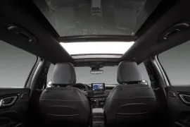 Jeep COMPASS Blackhawk Hurricane 2.0 4x4 TB Aut 2026 – Detalhe Interno · Foto: Jeep