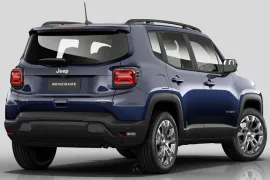 Jeep Renegade Longitude 1.3 2025 – Diagonal Traseira · Foto: Jeep