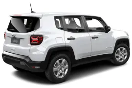 Jeep Renegade 1.3 2025 – Diagonal Traseira · Foto: Jeep