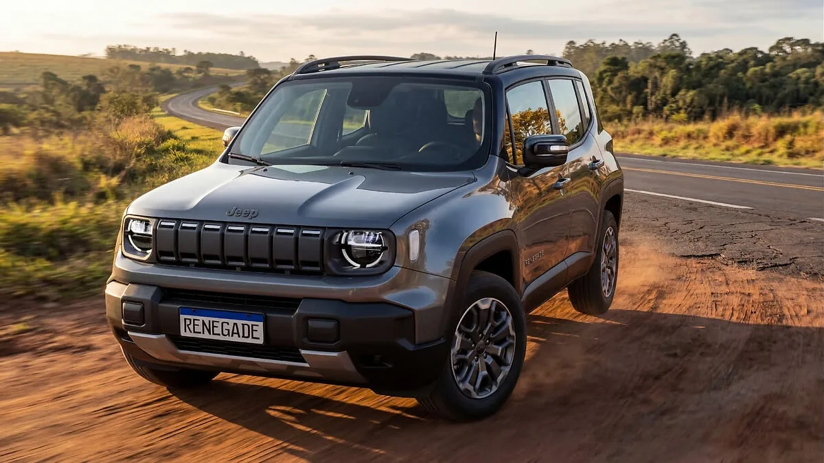 Jeep Renegade Altitude T270 1.3 TB Flex Aut 2027 – Diagonal Frontal · Foto: Jeep/Stellantis