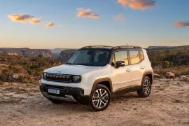 Jeep Renegade SAHARA T270 1.3 Turbo 4x2 Aut 2027 – Diagonal Frontal · Foto: Jeep/Stellantis
