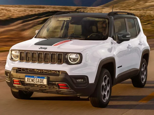 Jeep Renegade Trailhawk T270 1.3 TB Flex Aut 2025 – Diagonal Frontal · Foto: Jeep