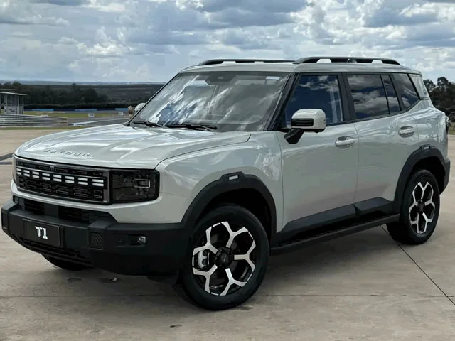 Jetour T1 Premium 2026 – Diagonal Frontal · Foto: Divulgação