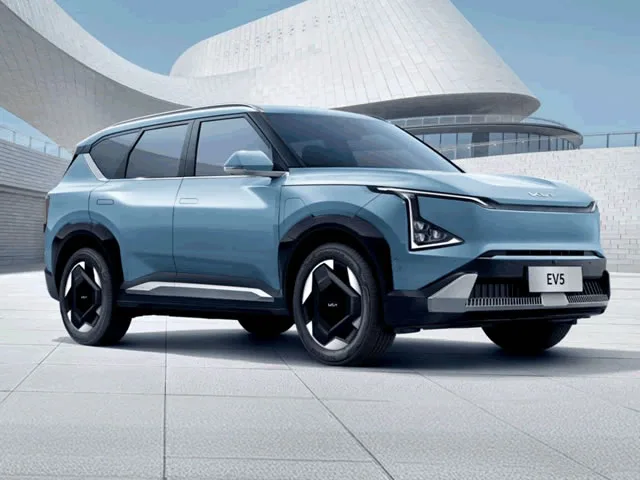 Kia EV5 Land (Elétrico) 2025 – Diagonal Frontal · Foto: Kia