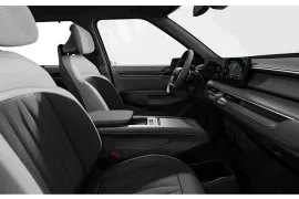 Kia EV9 GTL (Elétrico) 2026 – Bancos da Frente · Foto: Kia