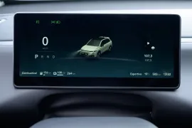 Leapmotor C10 (Híbrido) 2027 – Detalhe Interno · Foto: Leapmotor / Stellantis