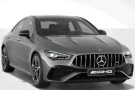 Mercedes-Benz CLA-35 AMG 4MATIC 2.0 TB Aut. (Híbrido) 2024 – Diagonal Frontal · Foto: Mercedes-Benz