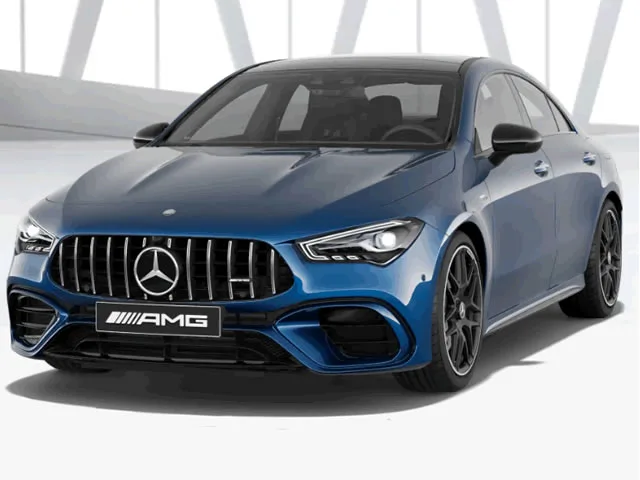 Mercedes-Benz Cla 45 S AMG 2.0 4Matic 2025 – Diagonal Frontal · Foto: Mercedes-Benz