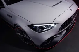 Mercedes-Benz C-63 AMG S E Perf. F1 Ed. Aut.(Híbrido) 2024 – Farol · Foto: Mercedes-Benz