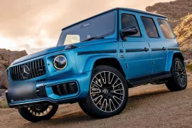 Mercedes-Benz G-63 AMG 4M 4.0 V8 Bi-TB Aut. (Híb.) 2025 – Diagonal Frontal · Foto: Mercedes-Benz