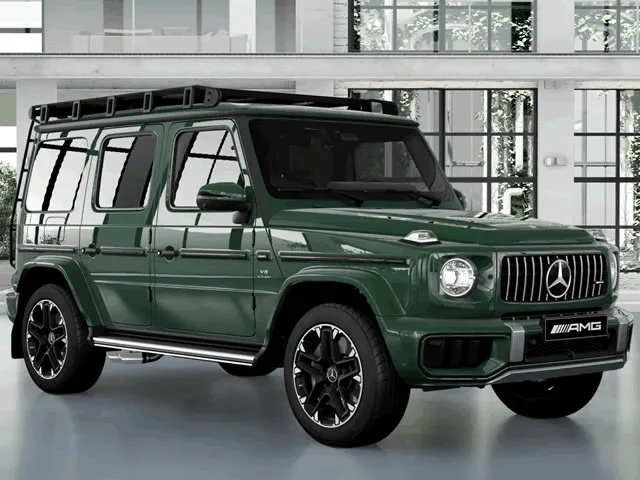 Mercedes-Benz G-63 AMG 4M Man.4.0 V8 Bi-TB Aut. (Híb.) 2025 – Diagonal Frontal · Foto: Mercedes-Benz