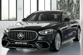 Mercedes-Benz S-63 AMG S E Performance Aut. (Híbrido) 2024 – Diagonal Frontal · Foto: Mercedes-Benz