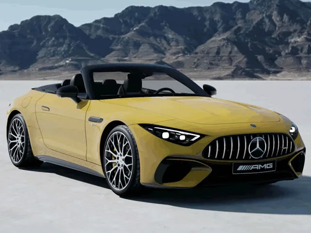 Mercedes-Benz SL-63 AMG S E Performance Aut. (Híbrido) 2025 – Diagonal Frontal · Foto: Mercedes-Benz