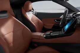 Mercedes-Benz SL-63 AMG S E Performance Aut. (Híbrido) 2025 – Bancos da Frente · Foto: Mercedes-Benz