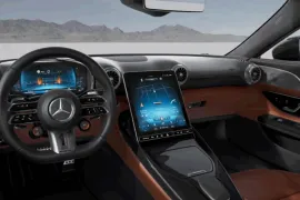 Mercedes-Benz SL-63 AMG S E Performance Aut. (Híbrido) 2025 – Painel · Foto: Mercedes-Benz
