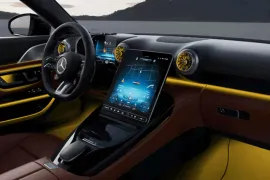 Mercedes-Benz SL-63 AMG S E Performance Aut. (Híbrido) 2025 – Painel · Foto: Mercedes-Benz