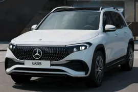 Mercedes-Benz EQB 350 4MATIC AMG Line (Elétrico) 2024 – Diagonal Frontal · Foto: Mercedes-Benz