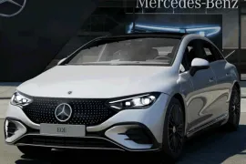 Mercedes-Benz EQE 300 AMG Line (Elétrico) 2024 – Diagonal Frontal · Foto: Mercedes-Benz