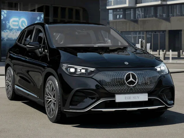 Mercedes-Benz EQE 350+ SUV AMG Line (Elétrico) 2024 – Diagonal Frontal · Foto: Mercedes-Benz
