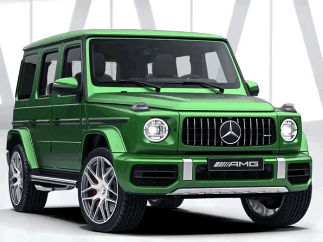 Mercedes-Benz G63 AMG 4.0 V8 2024 – Diagonal Frontal · Foto: Mercedes-Benz