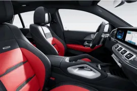 Mercedes-Benz Gle Coupe 63 S AMG 4.0 V8 2025 – Bancos da Frente · Foto: Mercedes-Benz