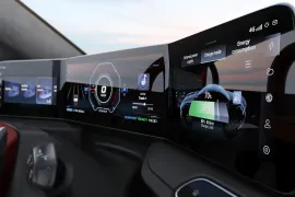 MG Cyberster AWD 2027 – Detalhe Interno · Foto: MG Motor