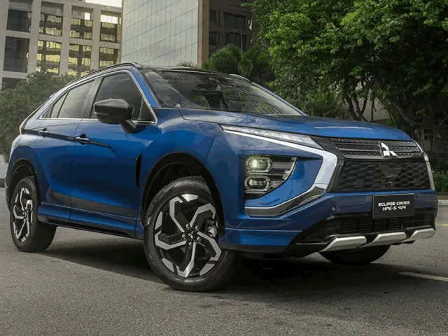 Mitsubishi Eclipse Cross HPE-S 1.5 Turbo 4x4 2025 – Diagonal Frontal · Foto: Mitsubishi
