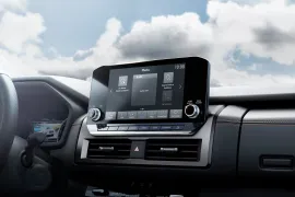 Mitsubishi Triton Katana 2.4 CD 4x4 TB Diesel Aut 2027 – Detalhe Interno · Foto: Mitsubishi Motors