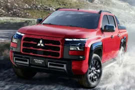 Mitsubishi Triton Katana 2.4 CD 4x4 TB Diesel Aut 2025 – Diagonal Frontal · Foto: Mitsubishi