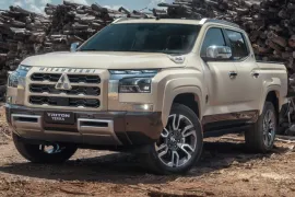Mitsubishi Triton Terra 2.4 CD 4x4 TB Diesel Aut 2027 – Diagonal Frontal · Foto: Mitsubishi